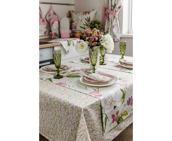 Скатерть Прованс Веточки 136х180 см (4823093449558), изображение 5 Скатерть Прованс Веточки 136х180 см (4823093449558), изображение 5