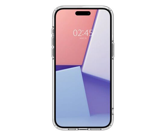 Чехол для мобильного телефона Spigen Apple iPhone 15 Pro Max Crystal Hybrid Crystal Clear (ACS06446), изображение 5 Чехол для мобильного телефона Spigen Apple iPhone 15 Pro Max Crystal Hybrid Crystal Clear (ACS06446), изображение 5