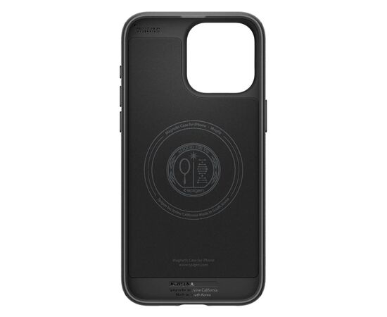 Чехол для мобильного телефона Spigen Apple iPhone 15 Pro Max Mag Armor MagFit Matte Black (ACS06597), изображение 3