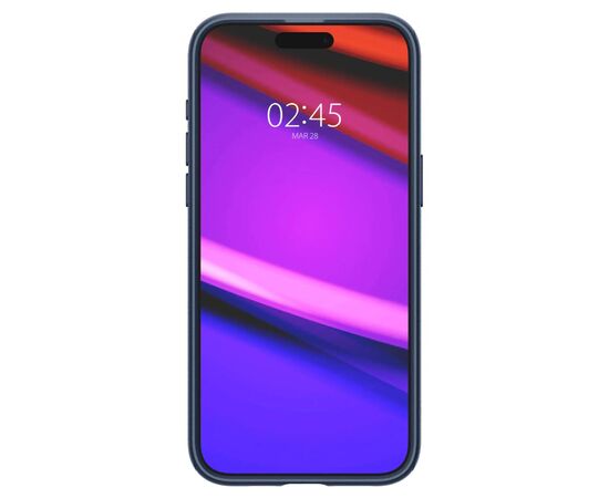 Чехол для мобильного телефона Spigen Apple iPhone 15 Pro Max Mag Armor MagFit Navy Blue (ACS06598), изображение 5 Чехол для мобильного телефона Spigen Apple iPhone 15 Pro Max Mag Armor MagFit Navy Blue (ACS06598), изображение 5