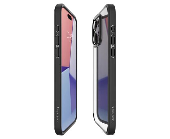 Чехол для мобильного телефона Spigen Apple iPhone 15 Pro Max Ultra Hybrid Matte Black (ACS06570), изображение 4 Чехол для мобильного телефона Spigen Apple iPhone 15 Pro Max Ultra Hybrid Matte Black (ACS06570), изображение 4