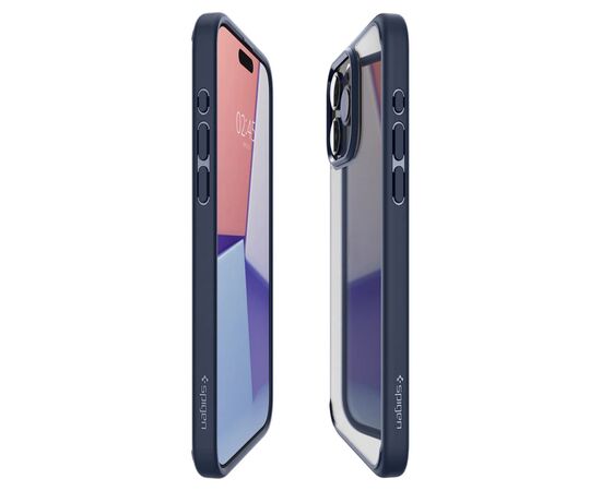 Чехол для мобильного телефона Spigen Apple iPhone 15 Pro Max Ultra Hybrid Navy Blue (ACS06573), изображение 4 Чехол для мобильного телефона Spigen Apple iPhone 15 Pro Max Ultra Hybrid Navy Blue (ACS06573), изображение 4