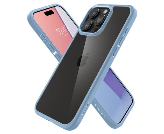 Чехол для мобильного телефона Spigen Apple iPhone 15 Pro Max Ultra Hybrid Sierra Blue (ACS06572), изображение 3 Чехол для мобильного телефона Spigen Apple iPhone 15 Pro Max Ultra Hybrid Sierra Blue (ACS06572), изображение 3