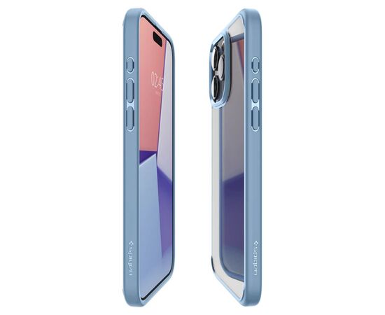 Чехол для мобильного телефона Spigen Apple iPhone 15 Pro Max Ultra Hybrid Sierra Blue (ACS06572), изображение 4 Чехол для мобильного телефона Spigen Apple iPhone 15 Pro Max Ultra Hybrid Sierra Blue (ACS06572), изображение 4