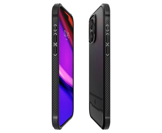 Чехол для мобильного телефона Spigen Apple iPhone 15 Pro Rugged Armor MagFit Matte Black (ACS06703), изображение 6