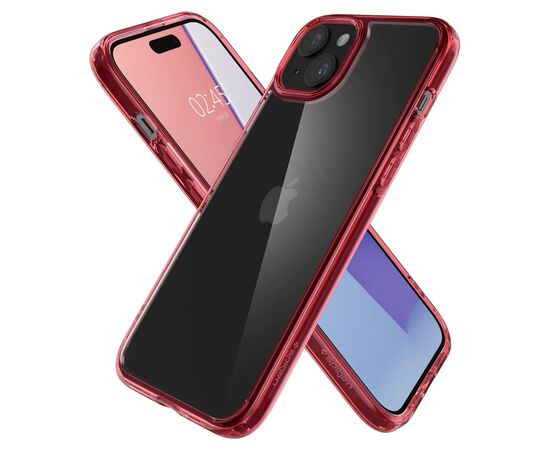 Чехол для мобильного телефона Spigen Apple iPhone 15 Ultra Hybrid Red Crystal (ACS06794), изображение 2