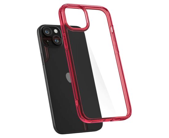 Чехол для мобильного телефона Spigen Apple iPhone 15 Ultra Hybrid Red Crystal (ACS06794), изображение 7