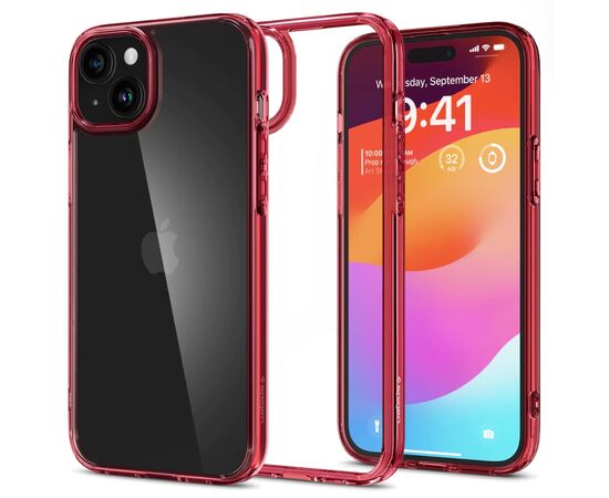 Чехол для мобильного телефона Spigen Apple iPhone 15 Ultra Hybrid Red Crystal (ACS06794)