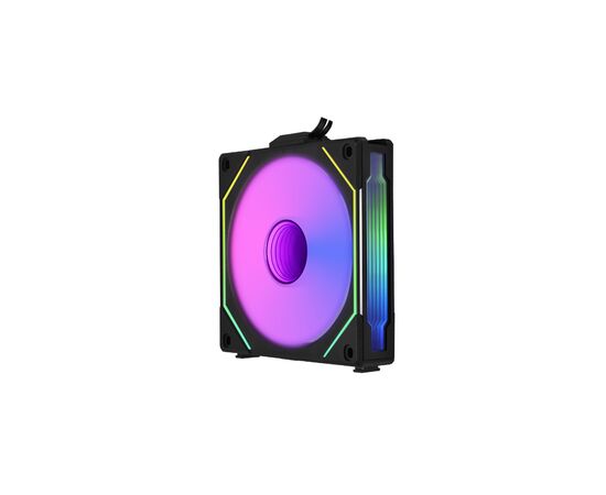 Кулер до корпусу Lian Li Reverse SL-INF 120mm Single black (G99.12RSLIN1B.00), зображення 4 Кулер до корпусу Lian Li Reverse SL-INF 120mm Single black (G99.12RSLIN1B.00), зображення 4
