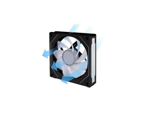 Кулер до корпусу Lian Li Reverse SL-INF 120mm Single black (G99.12RSLIN1B.00), зображення 6 Кулер до корпусу Lian Li Reverse SL-INF 120mm Single black (G99.12RSLIN1B.00), зображення 6