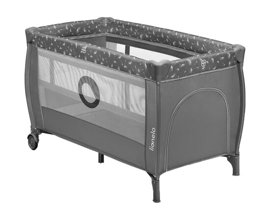Дитячий манеж Lionelo Stefi Plus Grey White (LO-STEFI PLUS GREY WHITE)