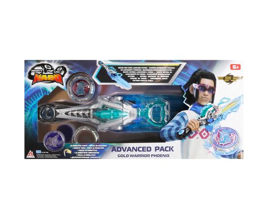Волчок Auldey Infinity Nado VI серия Advanced Pack Gold Warrior Phoenix Золотой Воин Феникс (EU654133)