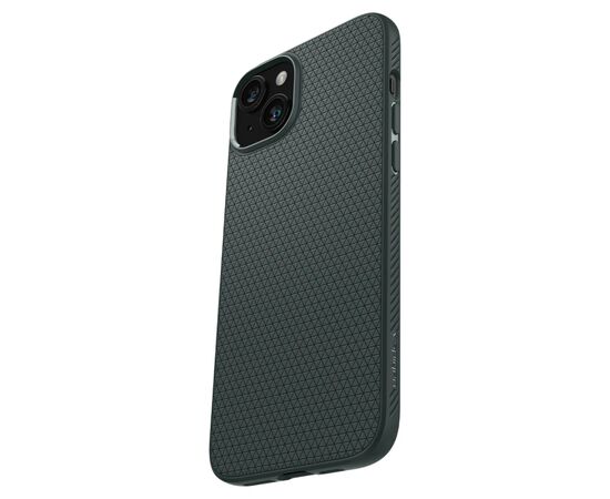 Чехол для мобильного телефона Spigen Apple iPhone 15 Liquid Air Abyss Green (ACS06792), изображение 4 Чехол для мобильного телефона Spigen Apple iPhone 15 Liquid Air Abyss Green (ACS06792), изображение 4