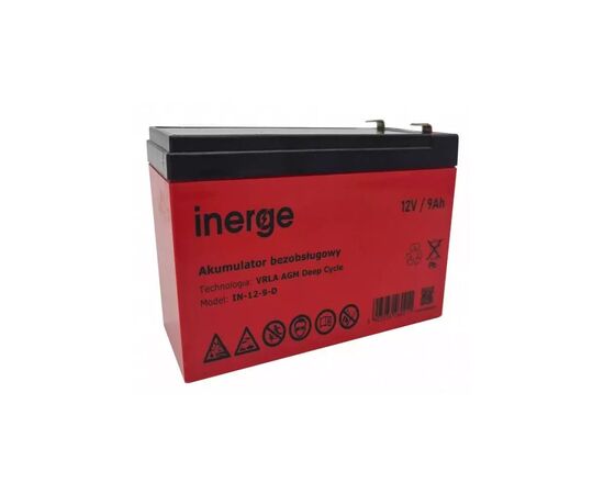 Батарея к ИБП Inerge AGM 12V-9Ah Deep Cycle (IN-12-9-D)