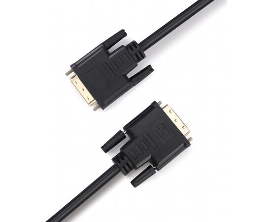 Кабель мультимедийный DVI to DVI 1.8m Single link 18+1 ProLogix (PR-DVI-DVI-P-05-28-18m), изображение 2 Кабель мультимедийный DVI to DVI 1.8m Single link 18+1 ProLogix (PR-DVI-DVI-P-05-28-18m), изображение 2