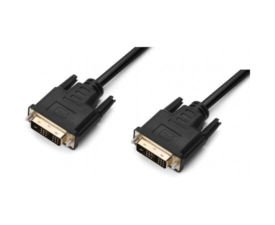 Кабель мультимедийный DVI to DVI 1.8m Single link 18+1 ProLogix (PR-DVI-DVI-P-05-28-18m)