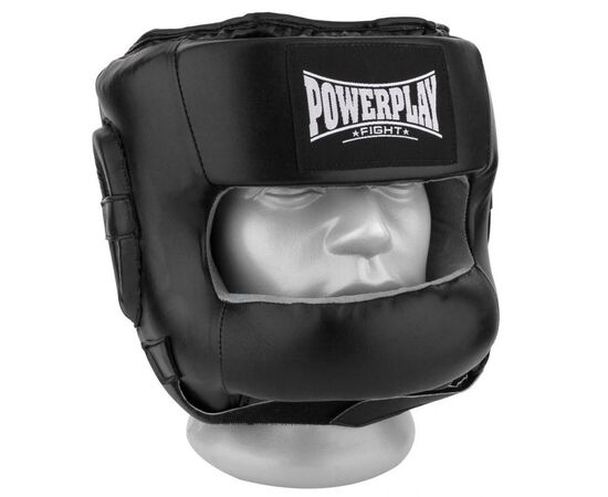 Боксерский шлем PowerPlay 3067 M Black (PP_3067_M_Black), изображение 3 Боксерский шлем PowerPlay 3067 M Black (PP_3067_M_Black), изображение 3