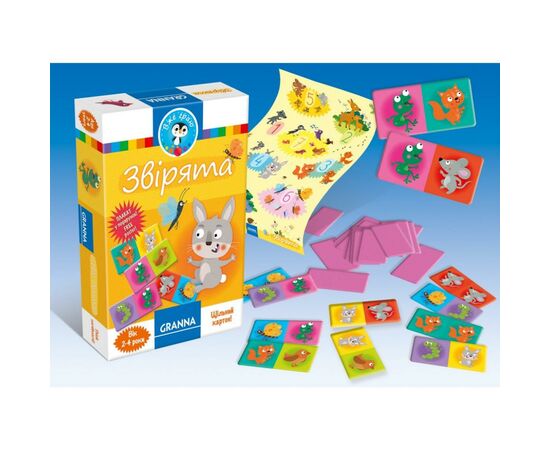 Настольная игра Granna Зверьки (82654), изображение 2