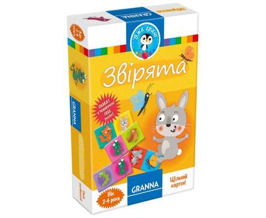 Настольная игра Granna Зверьки (82654)