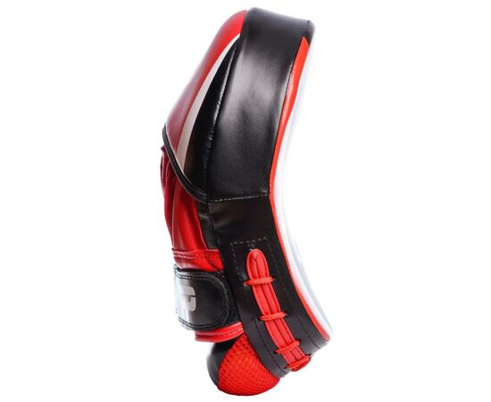 Лапы боксерские PowerPlay 3050 PU Black/Red (PP_3050_Red), изображение 3 Лапы боксерские PowerPlay 3050 PU Black/Red (PP_3050_Red), изображение 3