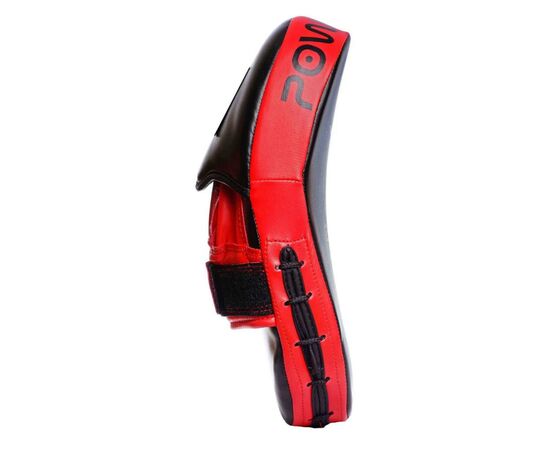 Лапы боксерские PowerPlay 3051 PU Black/Red (PP_3051_Red), изображение 3 Лапы боксерские PowerPlay 3051 PU Black/Red (PP_3051_Red), изображение 3