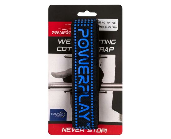 Кистевые лямки PowerPlay PP_7064_Black/Blue, изображение 5