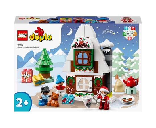 Конструктор LEGO DUPLO Town Пряничный домик Санты 50 деталей (10976)