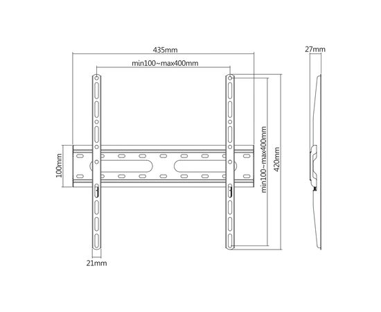 Кронштейн UniBracket BZ03-40, зображення 4 Кронштейн UniBracket BZ03-40, зображення 4