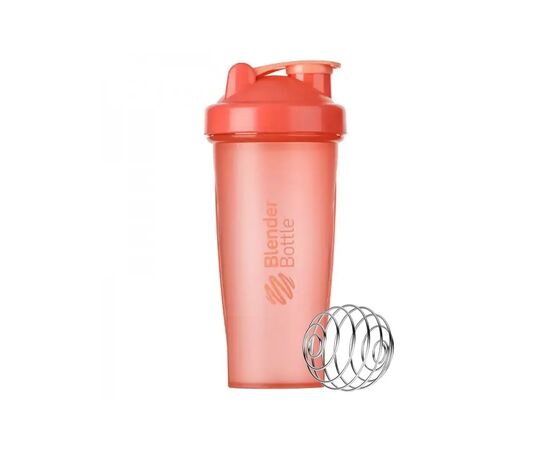 Шейкер спортивный BlenderBottle Classic 28oz/820ml Coral (Classic 28oz Coral), изображение 2 Шейкер спортивный BlenderBottle Classic 28oz/820ml Coral (Classic 28oz Coral), изображение 2