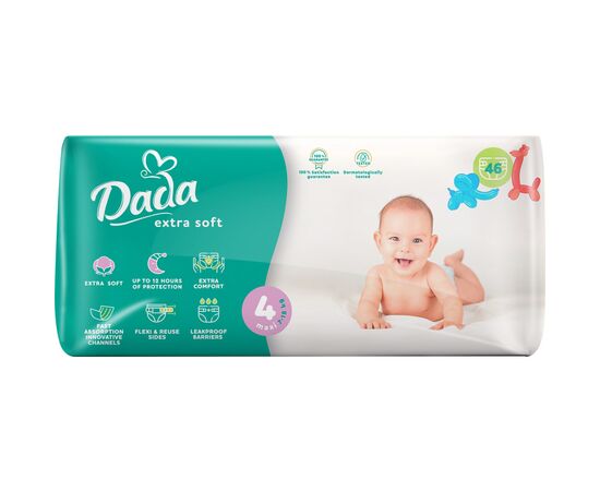 Подгузники Dada Extra Soft 4 (7-18 кг) 46 шт (4823071646436)
