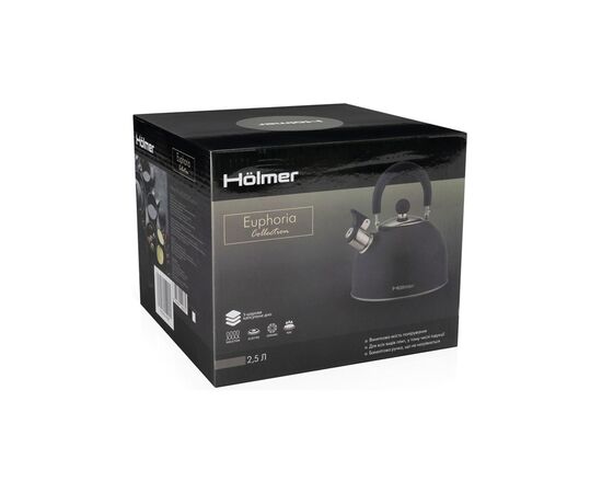 Чайник Hölmer Euphoria WK-4425-BCSB Black (WK-4425-BCSB Euphoria), зображення 10 Чайник Hölmer Euphoria WK-4425-BCSB Black (WK-4425-BCSB Euphoria), зображення 10