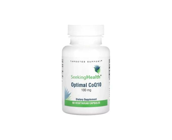 Витаминно-минеральный комплекс Seeking Health Коэнзим Q10, 100 мг, Optimal CoQ10, 60 вегетарианских капсул (SKH-52022)