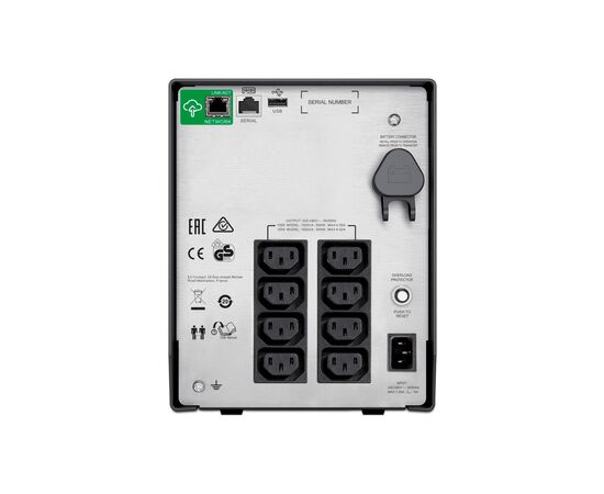 Источник бесперебойного питания APC Smart-UPS C 1500VA with SmartConnect (SMC1500IC), изображение 4 Источник бесперебойного питания APC Smart-UPS C 1500VA with SmartConnect (SMC1500IC), изображение 4