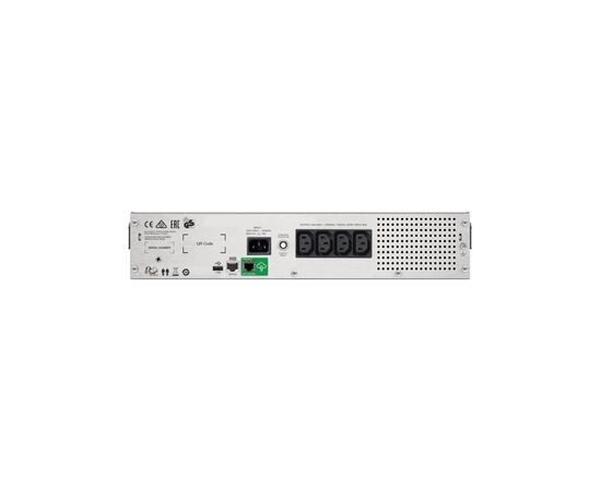 Источник бесперебойного питания APC Smart-UPS C 1000VA LCD 230V with SmartConnect (SMC1000I-2UC), изображение 6 Источник бесперебойного питания APC Smart-UPS C 1000VA LCD 230V with SmartConnect (SMC1000I-2UC), изображение 6