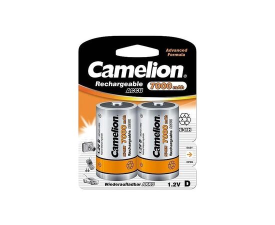 Акумулятор Camelion D 7000mAh Ni-MH * 2 HR20 (NH-D7000BP2)