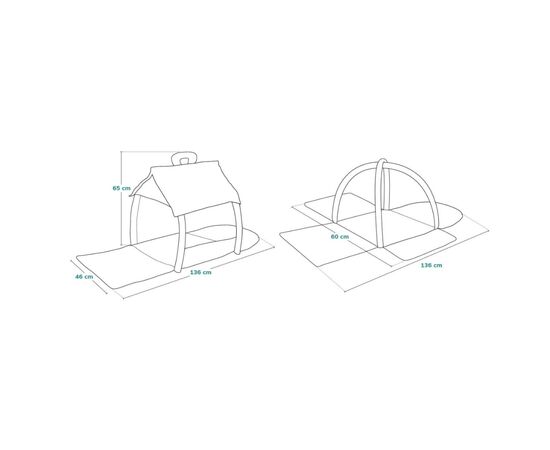 Детский коврик Lionelo Agnes Plus (LOE-AGNES PLUS), изображение 6