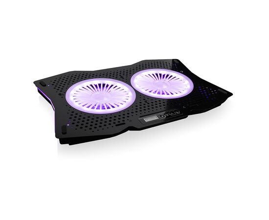 Подставка для ноутбука Modecom SILENT FAN MC-CF18 RGB (PL-MC-CF-18-RGB), изображение 4 Подставка для ноутбука Modecom SILENT FAN MC-CF18 RGB (PL-MC-CF-18-RGB), изображение 4