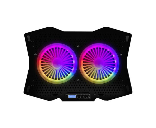 Підставка до ноутбука Modecom SILENT FAN MC-CF18 RGB (PL-MC-CF-18-RGB)