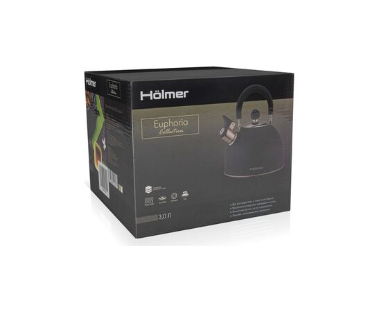 Чайник Hölmer Euphoria WK-4430-BCSB Black (WK-4430-BCSB Euphoria), изображение 9 Чайник Hölmer Euphoria WK-4430-BCSB Black (WK-4430-BCSB Euphoria), изображение 9