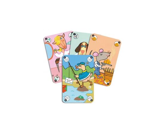 Настольная игра Djeco Счастливая семейка (Happy Family) (DJ05115), изображение 2 Настольная игра Djeco Счастливая семейка (Happy Family) (DJ05115), изображение 2