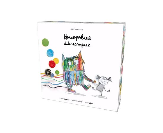 Настольная игра Feelindigo Цветной Монстрик (The Color Monster) украинский (LFCACB181)