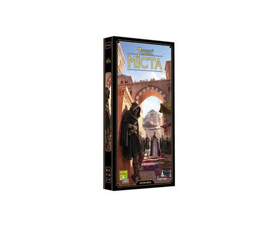 Настільна гра Ігромаг 7 Чудес. 2 видання: Міста (7 wonders 2nd Edition: Cities) українська (7CI-UA02)