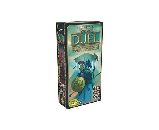 Настольная игра Ігромаг 7 Чудес: Дуэль. Пантеон (7 Wonders Duel: Pantheon) украинский (ВР_7ДП)
