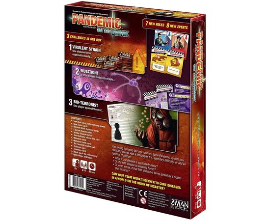 Настільна гра Ігромаг Пандемія. На межі (Pandemic: On the Brink) українська (6904), зображення 4 Настільна гра Ігромаг Пандемія. На межі (Pandemic: On the Brink) українська (6904), зображення 4