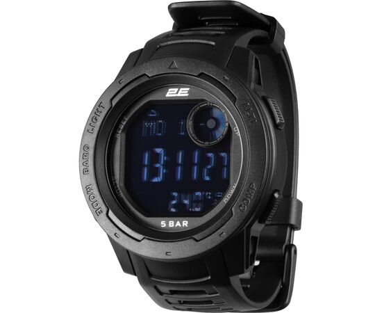 Смарт-годинник 2E Delta X Black з компасом та крокоміром (2E-TCW10BK)