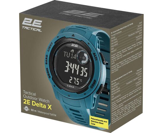 Смарт-часы 2E Delta X Blue з компасом та крокоміром (2E-TCW10BL), изображение 7 Смарт-часы 2E Delta X Blue з компасом та крокоміром (2E-TCW10BL), изображение 7