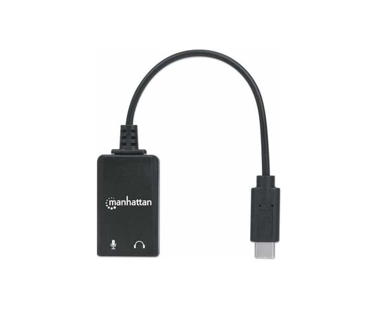 Звуковая плата Intracom USB Type-C, 2.1 Channel Manhattan (153317), изображение 3 Звуковая плата Intracom USB Type-C, 2.1 Channel Manhattan (153317), изображение 3