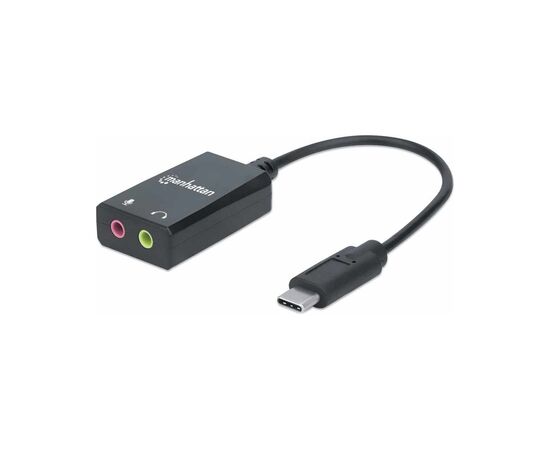 Звукова плата Intracom USB Type-C, 2.1 Channel Manhattan (153317)