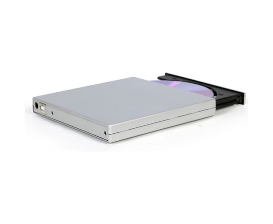 Оптический привод DVD-RW Gembird DVD-USB-02-SV, изображение 2 Оптический привод DVD-RW Gembird DVD-USB-02-SV, изображение 2
