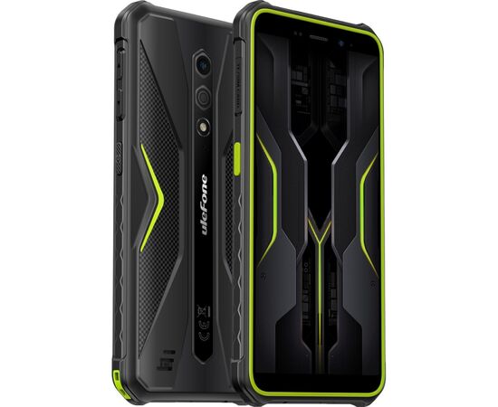 Мобільний телефон Ulefone Armor X12 Pro 4/64Gb Black Green (6937748735526), зображення 3 Мобільний телефон Ulefone Armor X12 Pro 4/64Gb Black Green (6937748735526), зображення 3